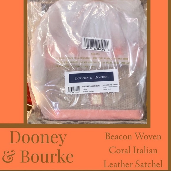 Dooney & Bourke -Coral Domed Satchel - Picture 3 of 4